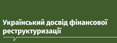 Український досвід фінансової реструктуризації